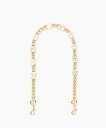 マークジェイコブス バッグ（レディース） MARC JACOBS 【公式】THE HEART CHARM CHAIN SHOULDER STRAP/ザ ハート チャーム チェーン ショルダー ストラップ マーク ジェイコブス バッグ その他のバッグ ゴールド【送料無料】