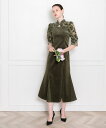 【SALE/30%OFF】Leja Leja-花柄ボレロマーメイドワンピースセットアップロングドレスワンピース美脚効果結婚式 パーティードレス レジャ ワンピー...