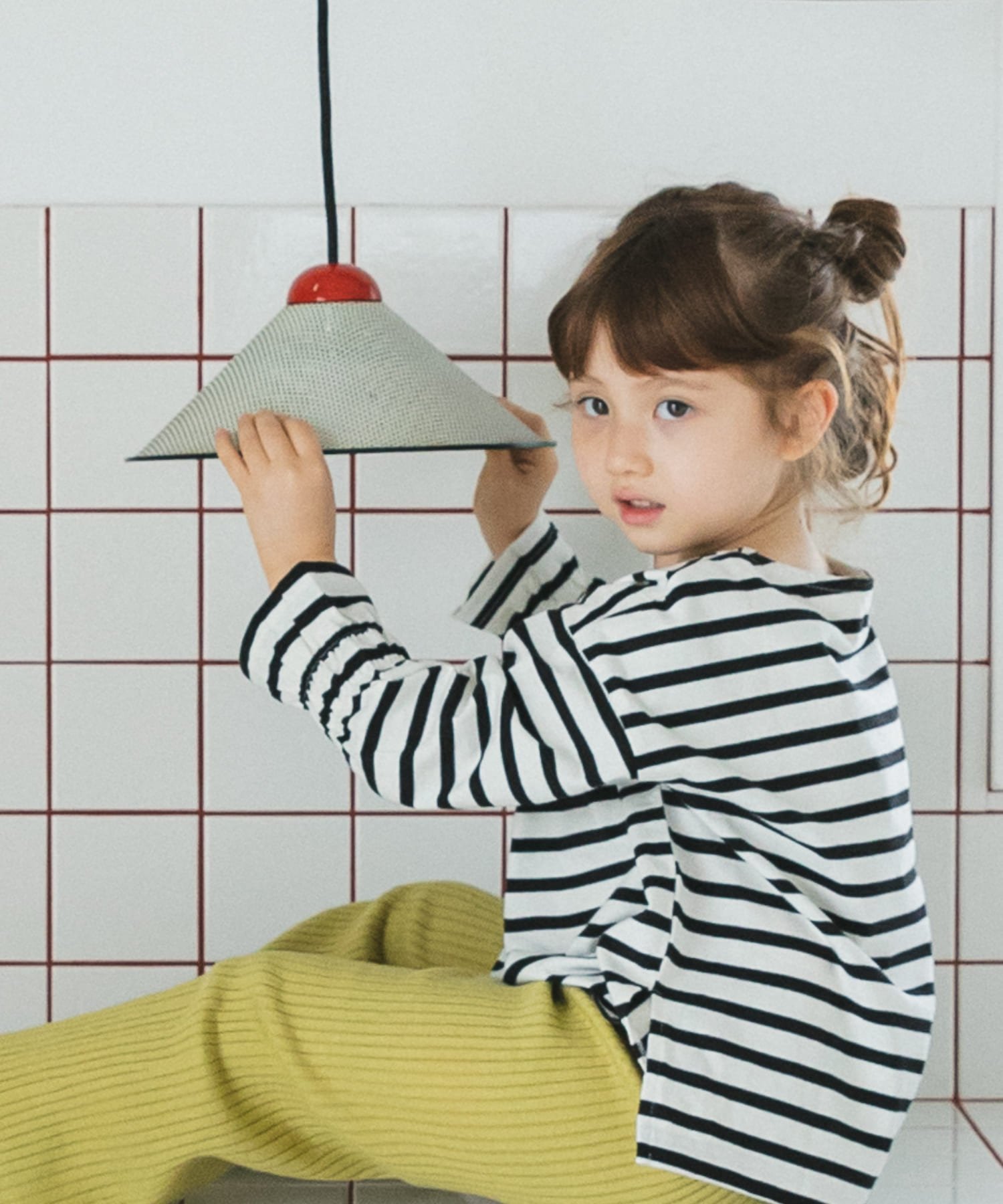 pairmanon キャンディスリーブ 総柄 長袖 ロンT ペアマノン トップス カットソー・Tシャツ ホワイトのサムネイル