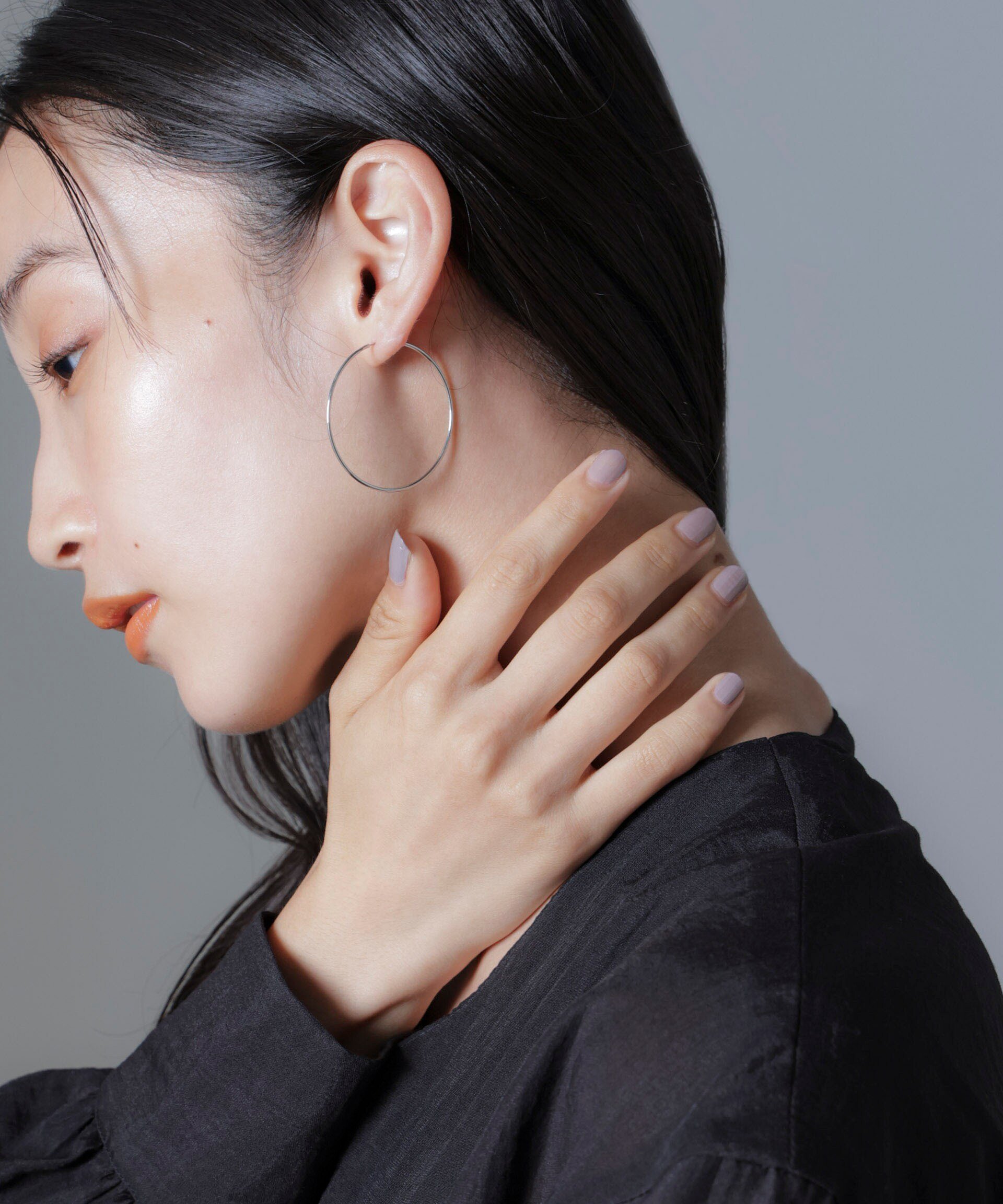 NANO universe フープピアス ナノユニバース アクセサリー・腕時計 ピアス ゴールド シルバーのサムネイル