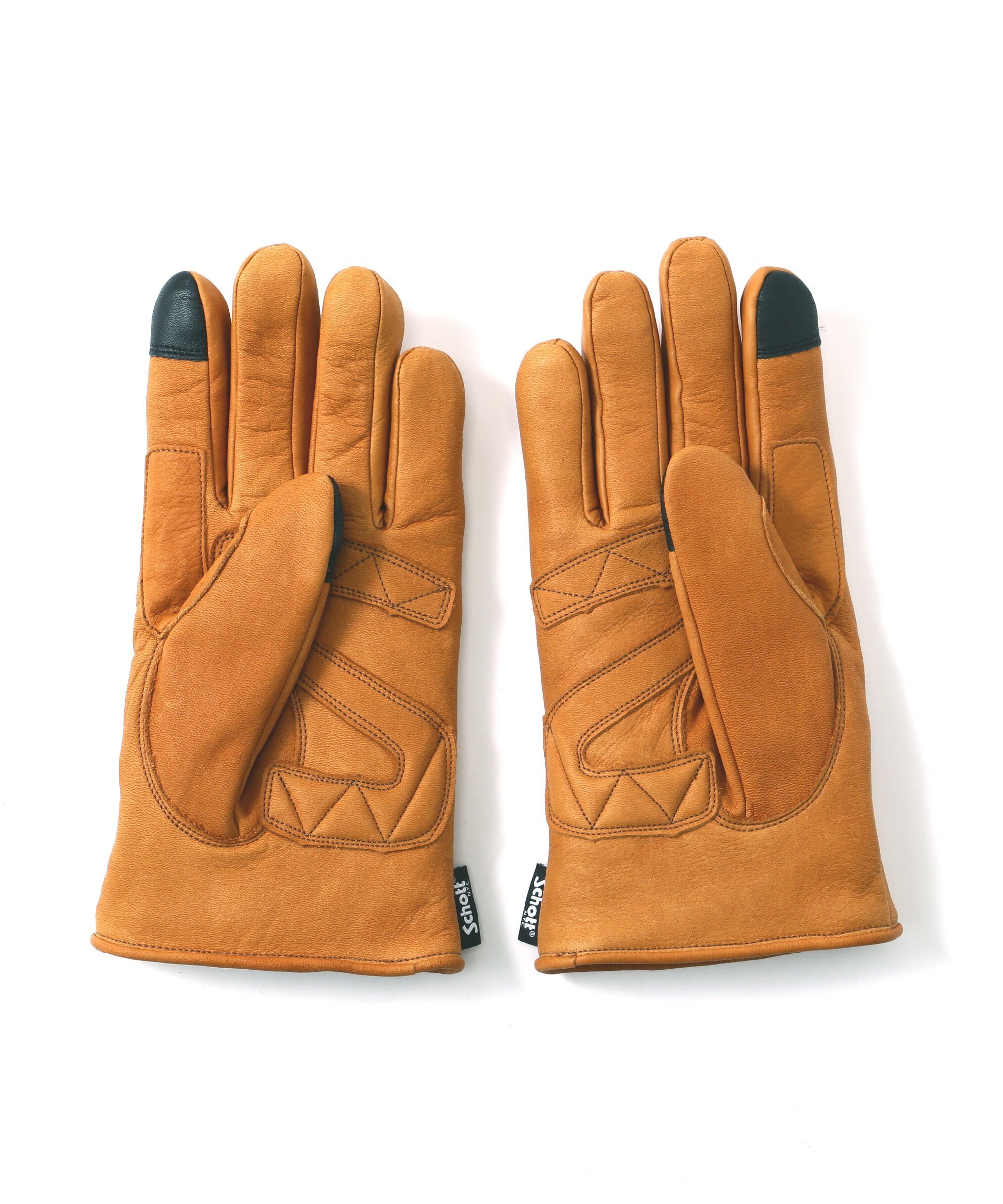 Schott WINTER GLOVE SHORT/ウィンターグローブ ショート ショット ファッション雑貨 その他のファッション雑貨 ブラウン ブラック【送料無料】