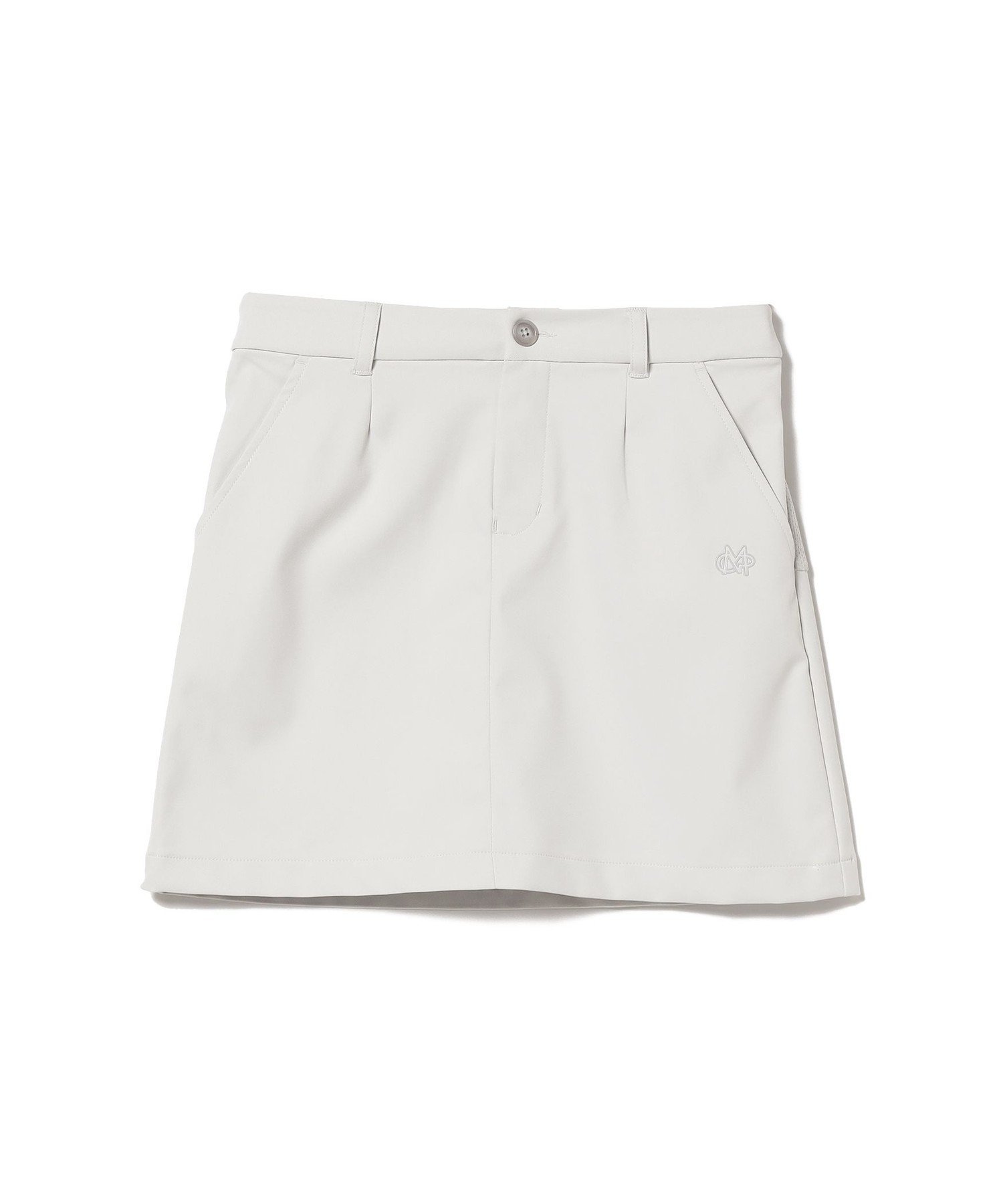 BEAMS GOLF ORANGE LABEL Miyu Ikeda GOLF / バック メッシュ ポケットスカート ビームス ゴルフ スカート その他のスカート グレー ホワイト【送料無料】