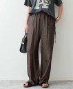 Spick & Span 《予約》TICCA / ティッカ レオパードジャガードパンツ スピックアンドスパン パンツ その他のパンツ ブラウン【送料無料】