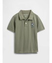 GAP (K)babyGap × ディズニー ピケ ポロシャツ (ベビー) ギャップ トップス ポロシャツ グリーン