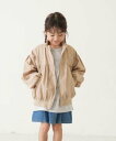 【SALE/40%OFF】and D.petitmain ライトギャザーブルゾン ナルミヤオンライン ジャケット・アウター ブルゾン・ジャンパー ベージュ ネイ...