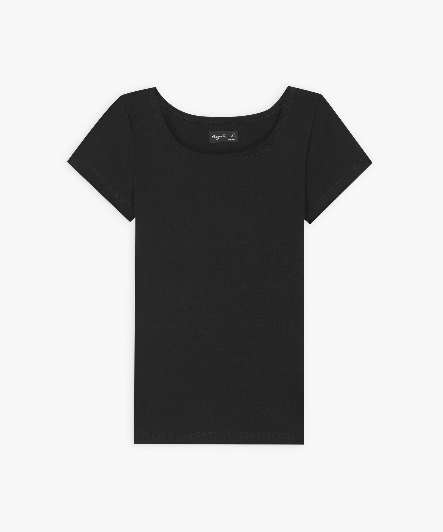 JG13 TS コットンTシャツ アニエスベー トップス カットソー・Tシャツ ブラック