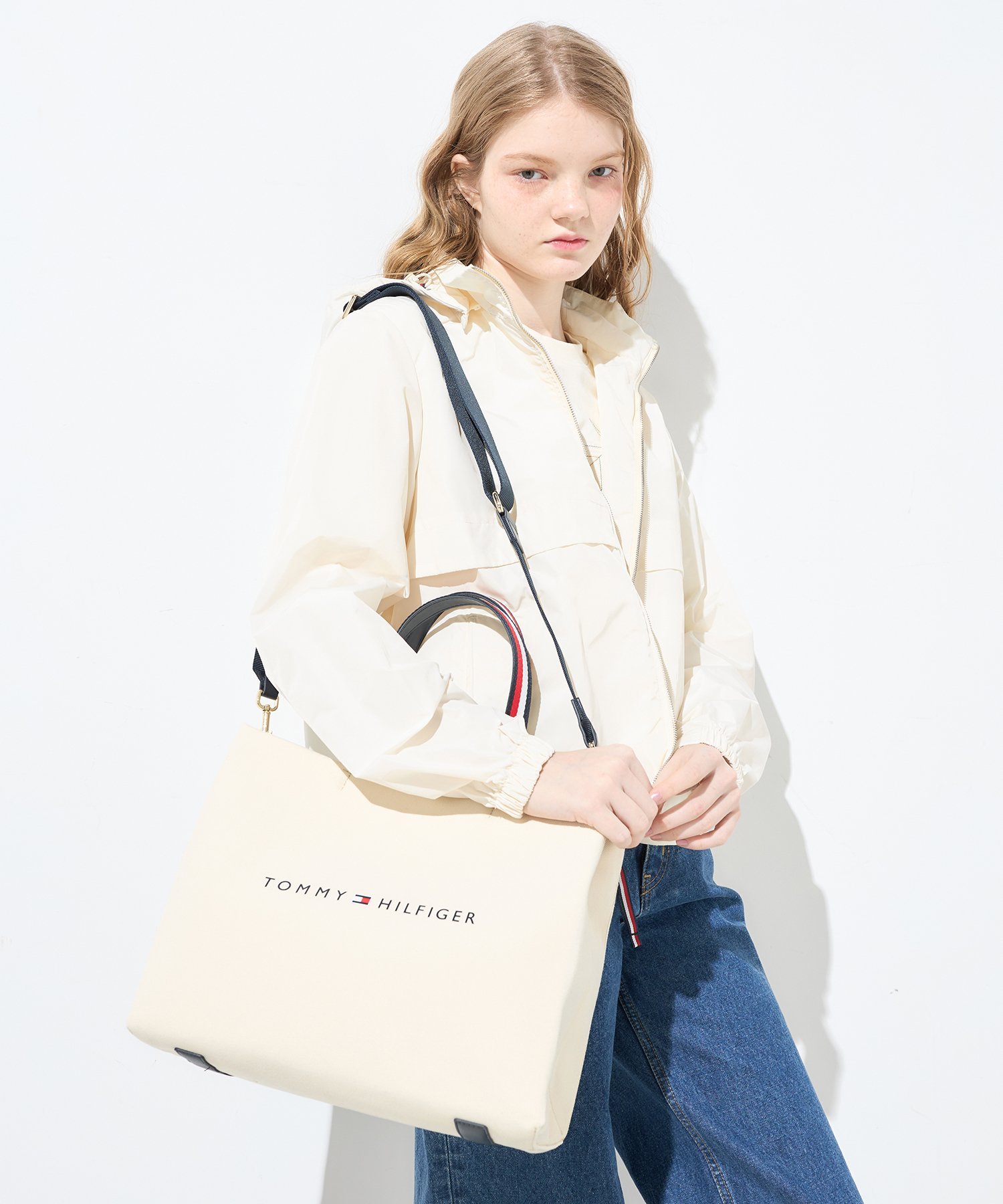 楽天Rakuten FashionTOMMY HILFIGER TOMMY HILFIGER（トミーヒルフィガー） ショッパートートバッグ トミーヒルフィガー バッグ トートバッグ【送料無料】