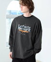 【SALE/60%OFF】BEAMS HEART MEN グラフィック プリント ロングスリーブ カットソー ビームス アウトレット トップス カットソー・Tシ...