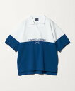 UNITED ARROWS GOLF ウィメンズ プレーティング ニットポロシャツ ユナイテッドアローズ スポーツ・アウトドア用品 ゴルフグッズ ネイビー ホワイト【送料無料】