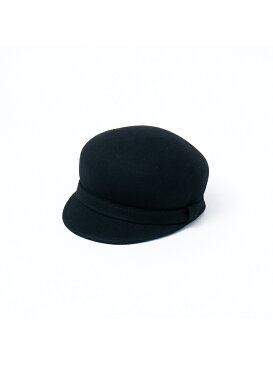 【SALE／50%OFF】collex 【Cloods】ウールリボンキャス コレックス 帽子/ヘア小物 ハット ベージュ ブラック
