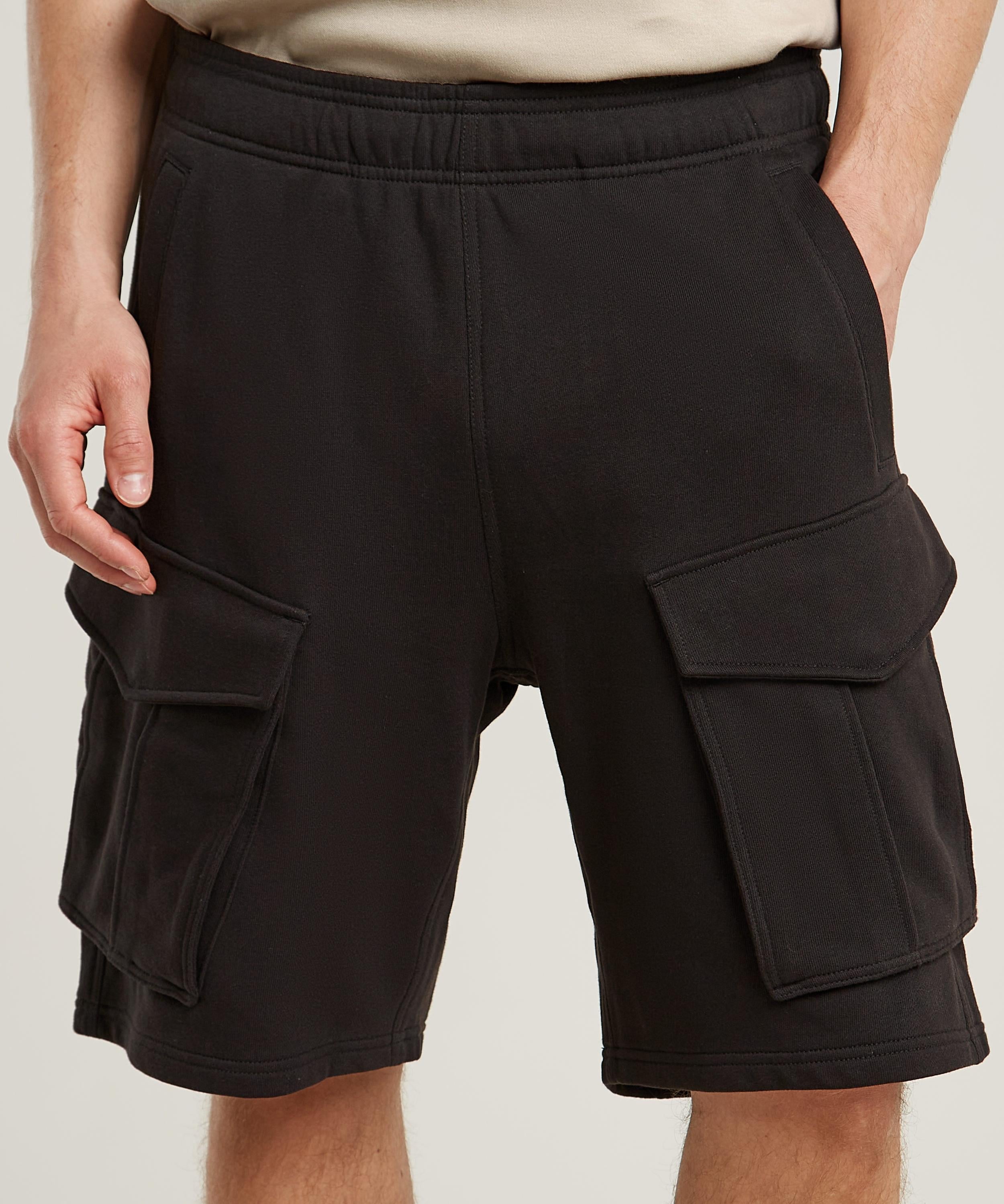 【公式ショップ】ROVIC SWEAT SHORT/リラックスカーゴスウェットショートパンツ ジースターロゥ パンツ その他のパンツ ブラック