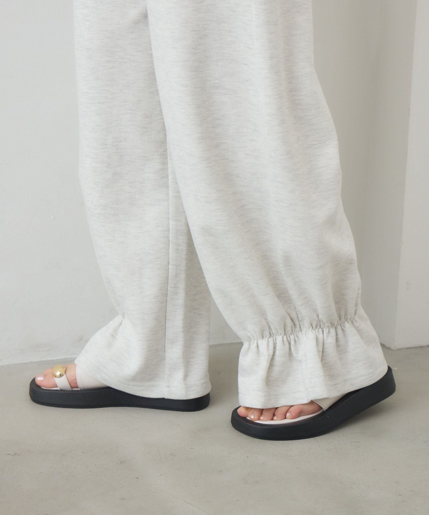 楽天市場】フリル（スタイル（パンツ）ジャージーパンツ）（パンツ