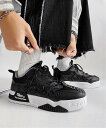 【SALE/50%OFF】aimoha MENS aimoha MENS/(M)凸凹ローカット厚底シューズ アイモハ シューズ・靴 スニーカー ホワイト ブラッ...