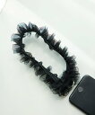 【SALE/25%OFF】ROPE' PICNIC PASSAGE チュールフリルスマホストラップ ロペピクニック スマホグッズ・オーディオ機器 その他のスマホ...