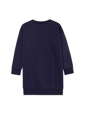 AIGLE スエット ドレス エーグル ワンピース シャツワンピース ネイビー【送料無料】