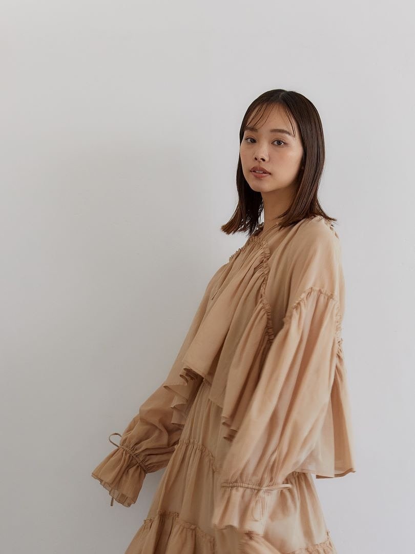 CASA FLINE コットンブラウス カーサフライン トップス シャツ・ブラウス ベージュ【送料無料】のサムネイル