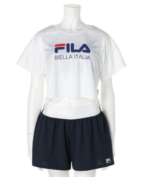 フィラ（FILA）｜Resort Island FILAロゴフレンチT4点セット リゾートアイランド 水着・スイムグッ...