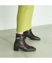 【SALE/30%OFF】Au BANNISTER 【LAROUTE】ウエスタン風ショートブーツ オゥ・バニスター シューズ・靴 ブーツ ブラウン ブラック【送...
