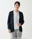 【SALE/48%OFF】Leilian トッパーカーディガン レリアン トップス カーディガン ネイビー【送料無料】