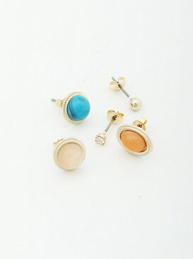 【SALE／50%OFF】KAZA KAZA/セットピアス カザ アクセサリー ピアス ゴールド