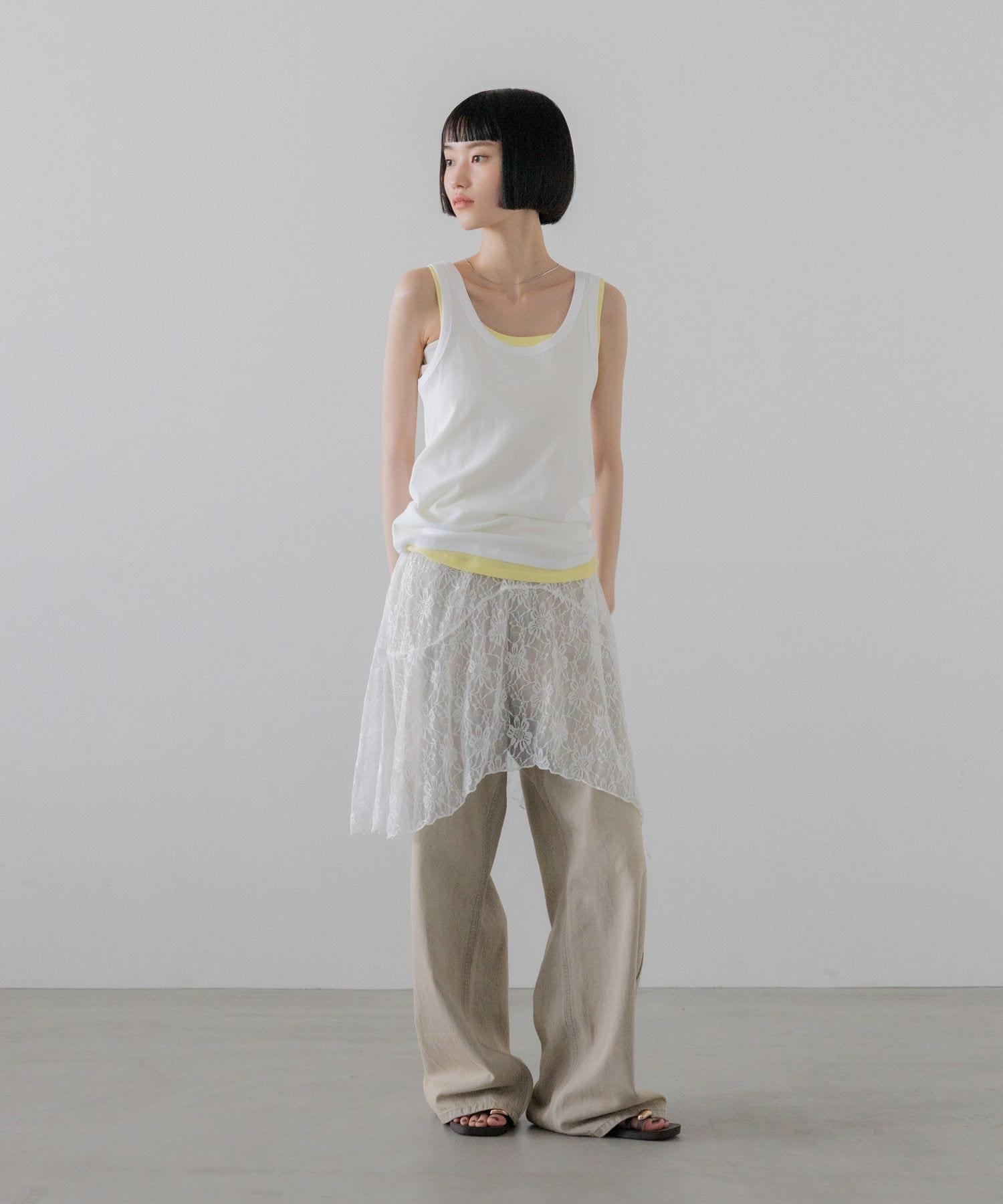 LOWRYS FARM マルチレースベルト ローリーズファーム スカート ミニスカート