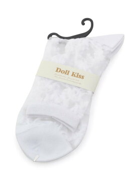 Doll Kiss テグス小花柄クルーソックス エスペランサ ファッショングッズ ソックス/靴下 ブラック ホワイト ネイビー