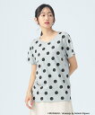 【SALE/30%OFF】BEAMS HEART WOMEN ショート スリーブ マリモ Tシャツ ビームス ハート トップス カットソー・Tシャツ ホワイト ネイビー