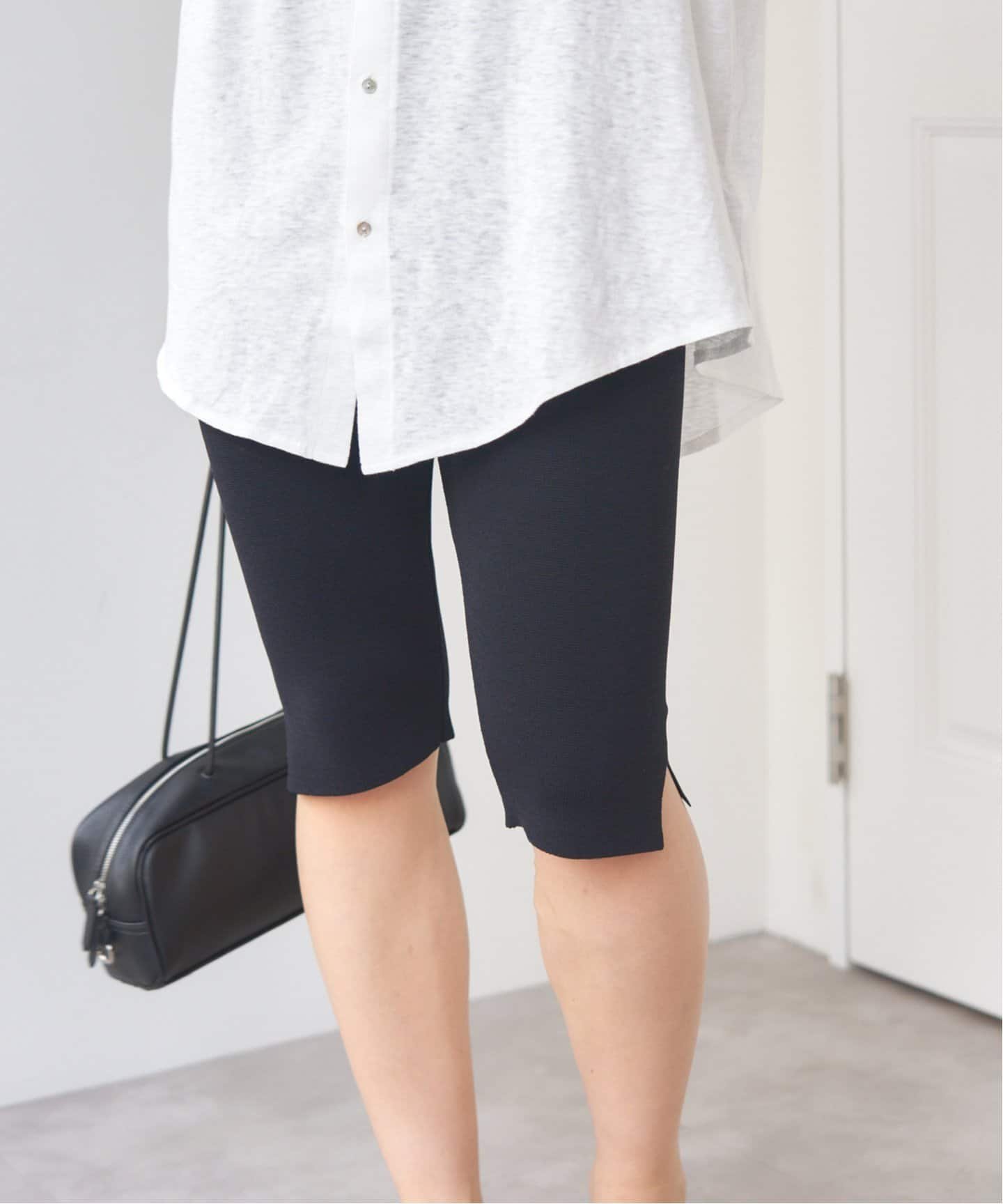 IENA ONIT/オニット MILANO RIB KNIT HALF LEGGINGS イエナ パ