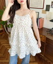 【SALE/37%OFF】moment+ コットンレースフリルティアードキャミワンピース モーメントプラス ワンピース・ドレス ワンピース ベージュ ブラック ...
