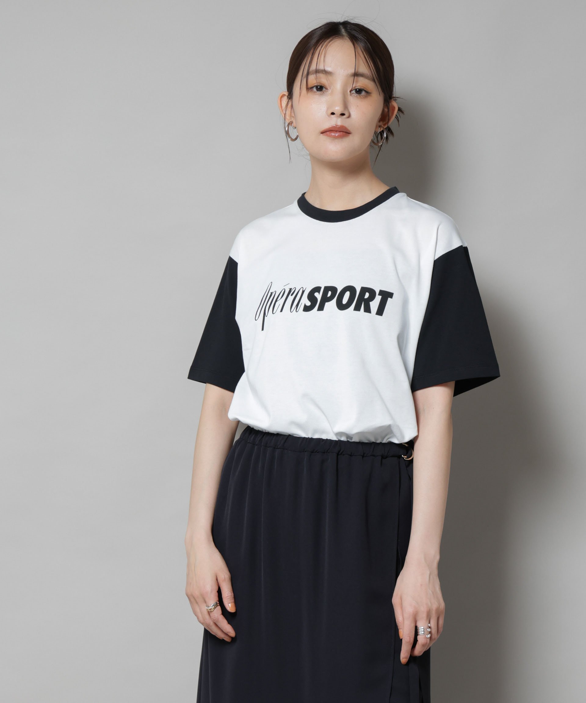 NANO universe OperaSPORT/CRUZ UNISEX T-SHIRT ナノユニバース トップス カットソー・Tシャツ