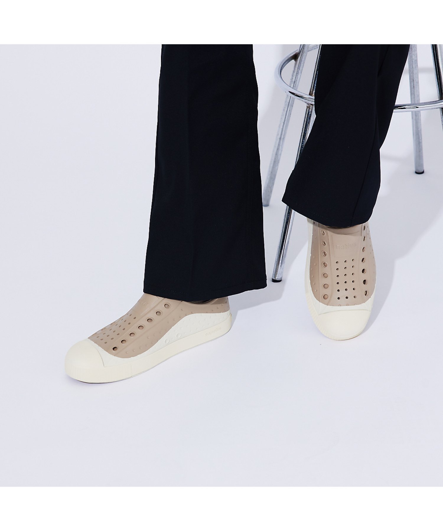 ABAHOUSE LASTWORD 【native Shoes/ネイティブシューズ】JEFFERSON ROAM/シ アバハウス シューズ・靴 スニーカー ベージュ ホワイト【送料無料】