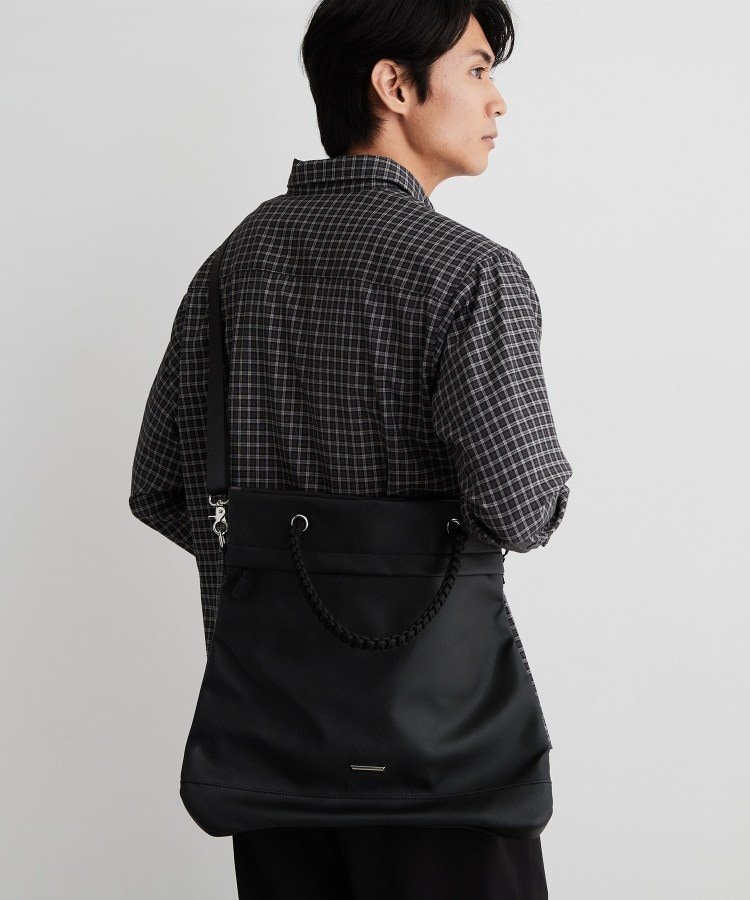 THE SHOP TK 多ポケット マルチWAY ショルダーバッグ ザ ショップ ティーケー バッグ ショルダーバッグ ブラウン ブラック