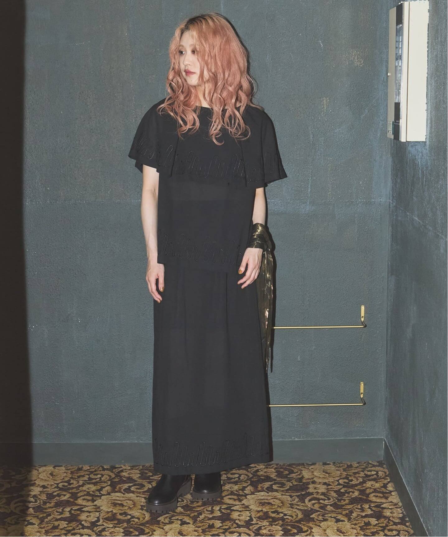 JOURNAL STANDARD 《予約》【SALLY VINTAGE * JOURNAL STANDARD】SALLY ORGANDY BLOUSE ジャーナル スタンダード トップス シャツ・ブラウス ベージュ ブラック