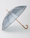 Traditional Weatherwear CLEAR UMBRELLA RATTAN トラディショナル ウェザーウェア ファッション雑貨 傘・長傘 ブルー ブラウン ホワイ..