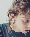 and cloud Gradation Long Earring L / Single アンドクラウド アクセサリー・腕時計 イヤリング・イヤーカフ シルバー ゴールド イエロー【送料無料】