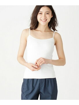 【SALE/60%OFF】OPAQUE.CLIP Peruvianテレコ キャミソール オペークドットクリップ カットソー【RBA_S】【RBA_E】