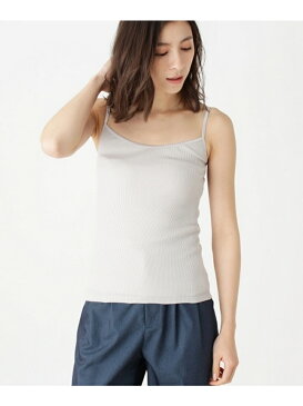 【SALE/60%OFF】OPAQUE.CLIP Peruvianテレコ キャミソール オペークドットクリップ カットソー【RBA_S】【RBA_E】