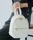 PAUL & JOE ミニリュック PJA-B1078 エンボス エルゲイス バッグ リュック・バックパック ホワイト ブラック ピンク【送料無料】