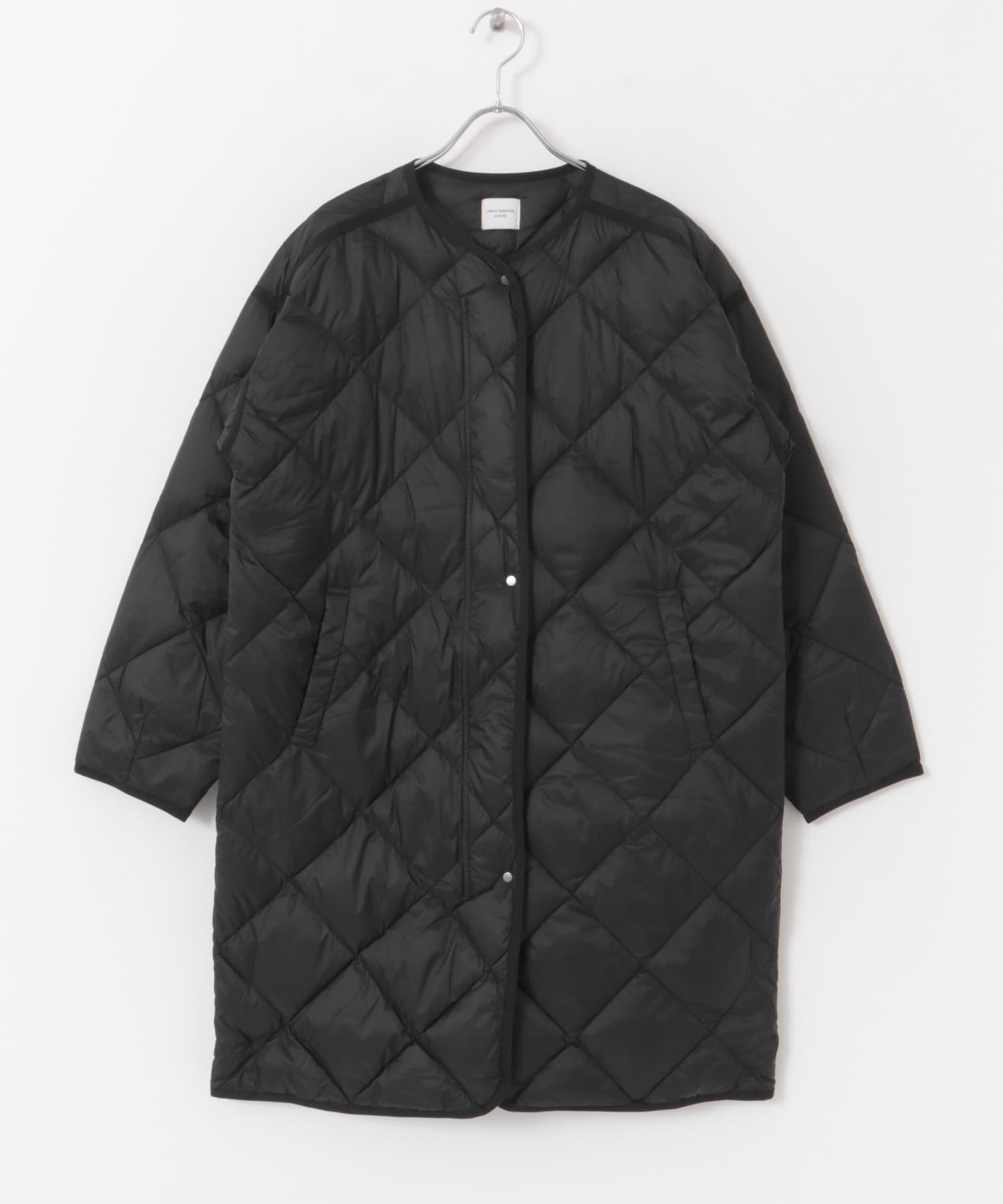 URBAN RESEARCH DOORS 『WEB/一部店舗限定カラー』ライトダウンキルトロングコート アーバンリサーチドアーズ ジャケット・アウター ダウンジャケット・ダウンベスト ベージュ グレー ホワイト ブラック【送料無料】のサムネイル