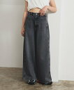 Ray BEAMS オーバーダイ デニム パンツ ビームス ウイメン パンツ ジーンズ・デニムパンツ ブラウン ブルー【送料無料】