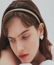 IRIS47 IRIS47/Verdi head band フォブ ヘアアクセサリー カチューシャ・ヘアバンド グレー ベージュ【送料無料】