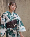 utatane utatane 浴衣3点セット 溶け込むグリーンの大輪の花 Fサイズ ウタタネ 着物・浴衣・和装小物 浴衣 グリーン【送料無料】