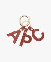 A.P.C. APC レターキーリング アー・ぺー・セー ファッション雑貨 チャーム・キーチェーン【送料無料】