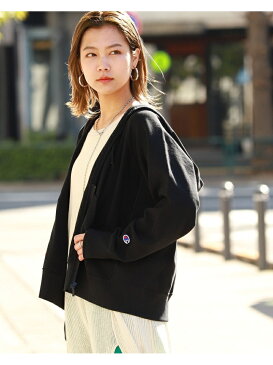 【SALE/30%OFF】Ray BEAMS Champion * Ray BEAMS / 別注 リバースウィーブ(R) ハーフジップ パーカ ビームス ウイメン カットソー スウェット ホワイト ブラック グリーン【送料無料】