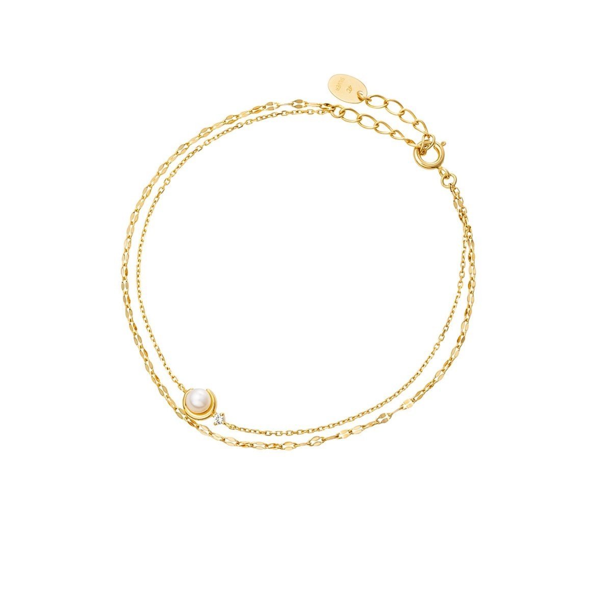 4℃ シルバー ブレスレット ヨンドシー アクセサリー・腕時計 ブレスレット・バングル ゴールド【送料無料】のサムネイル