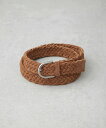 【SALE/40%OFF】NANO universe ITTI/別注 MESH BELT ナノユニバース ファッション雑貨 ベルト ブラック ブラウン【送料無料...