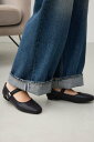 【SALE/50%OFF】AZUL BY MOUSSY スクエアトゥストラップフラットパンプス アズールバイマウジー シューズ・靴 パンプス ブラック