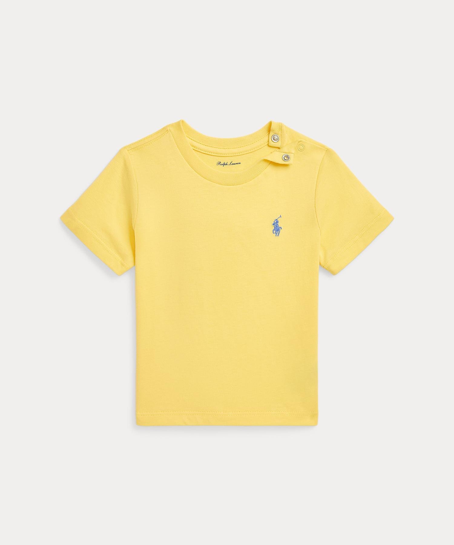 POLO RALPH LAUREN (ベビー)コットン ジャージー クルーネック Tシャツ ラルフローレン マタニティウェア・ベビー用品 その他のベビーグッズ イエロー【送料無料】