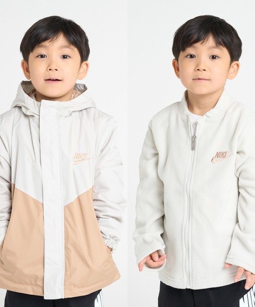 【SALE／20%OFF】NIKE キッズ(105-120cm) アウター NIKE(ナイキ) NKN SYSTEM JACKET ルーキーキッズ ジャケット・アウター その他のジャケット・アウター ベージュ【送料無料】 2