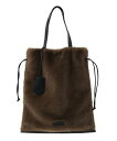 【SALE/40%OFF】CONVERSE TOKYO ECO-FUR GATHER TOTEBAG コンバーストウキョウ バッグ トートバッグ ブラック グレ...
